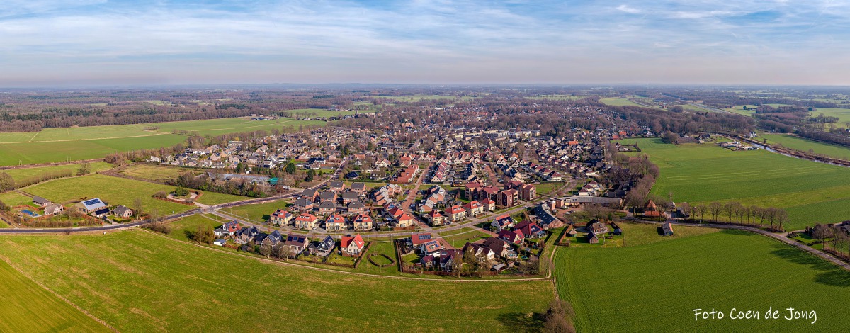 Bathmen luchtfoto Coen de Jong